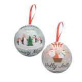 Wax Lyrical Christmas Bauble Filled with 9 Tea Light Candles  