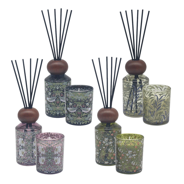 William Morris Candle & Reed Diffuser Gift Sets - Various Designs