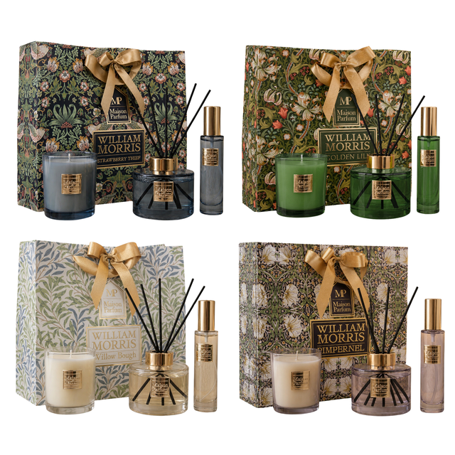 Maison Parfum William Morris Home Fragrance Gift Bag - Various Fragrances