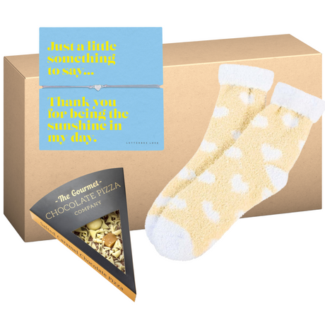 Sunshine You Brighten My Day Letterbox Treat Box 