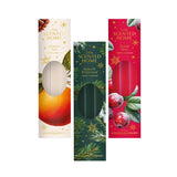 Ashleigh & Burwood Scented Home Pack of 3 Dinner Candles - Various Festive Fragrances
