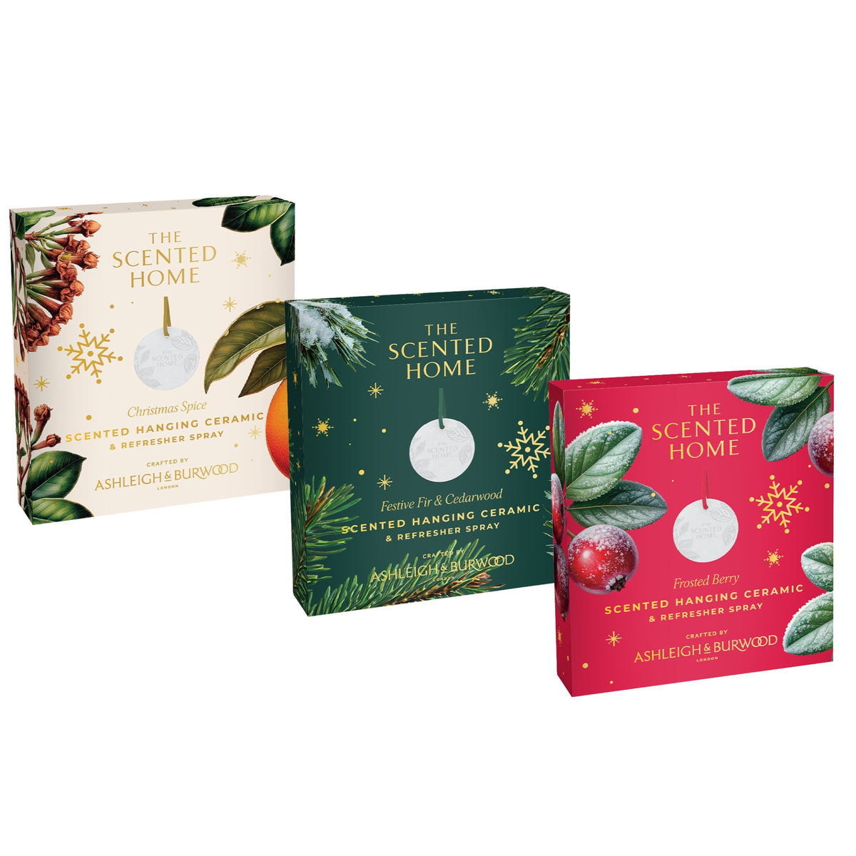 Ashleigh & Burwood Scented Home Hanging Ceramic & Refresher Spray - Various