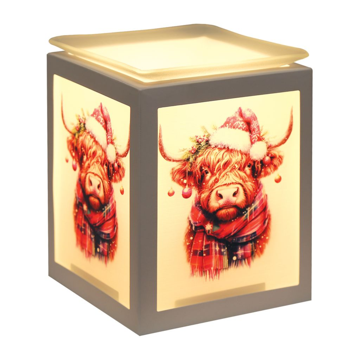 Christmas Aroma Electric Wax Melter - Highland Cow