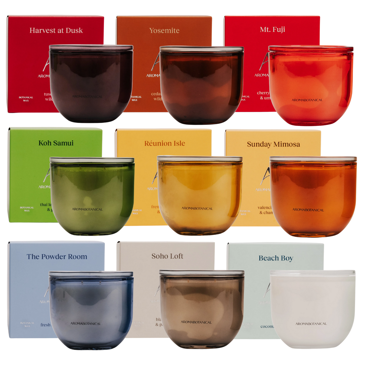 aromabotanical 400g candle - various fragrances