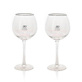 Amore Set of 2 Gin Glasses - 30th Anniversary