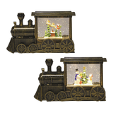 Christmas Decoration - LED Train Water Spinner - Various Designs