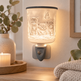 Cello Porcelain Plug In Electric Wax Melt Warmer - Kittens