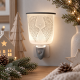 Cello Porcelain Plug In Electric Wax Melt Warmer - Angel Wings
