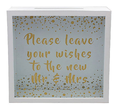 Wedding Collection Box - Wishes for the New Mr & Mrs