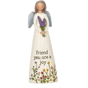 Feather & Grace Angel Figurine - Friend (You Are A Joy)