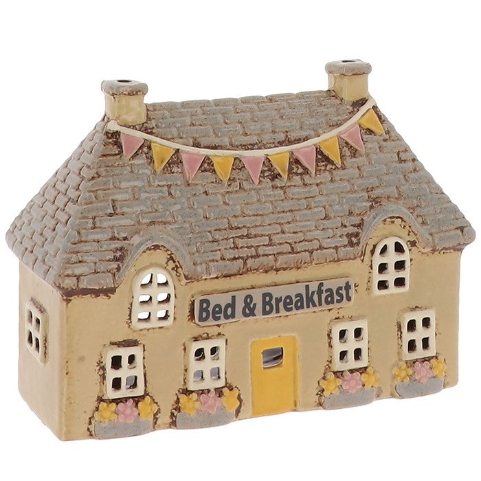 Village Pottery Bed & Breakfast Tea Light Holder