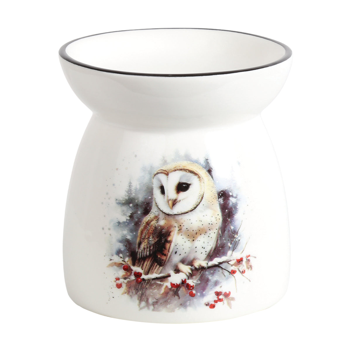 Christmas Aroma Tealight Wax Melter - Owl