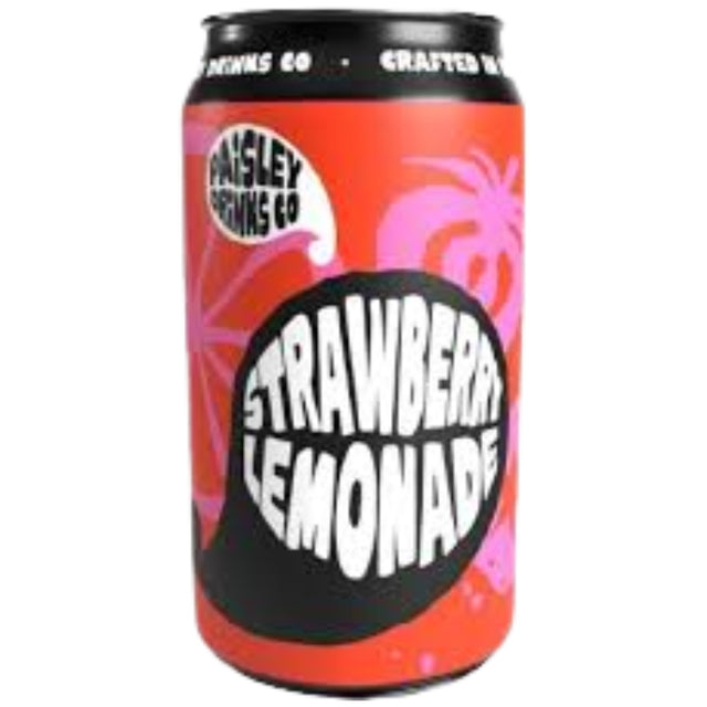 Paisley Premium Craft Soda - Strawberry Lemonade