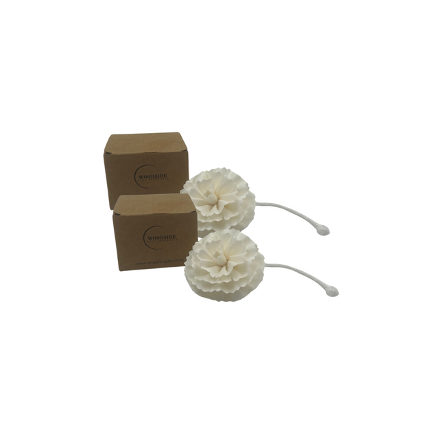 Woodside Home Living Flower Reed Diffuser Wick Set of 2 - Carnation