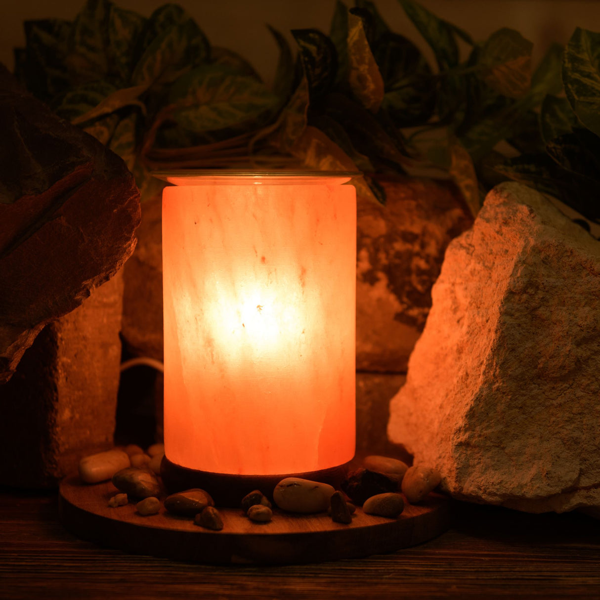 Serenity Rock Salt Aroma Lamp