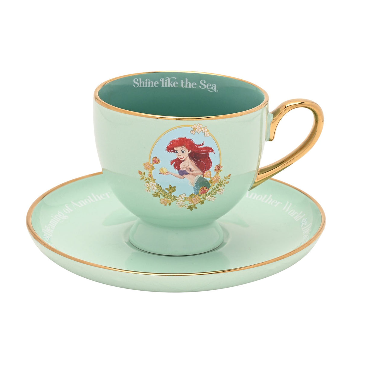 Disney Pastel Princess Tea Cup & Saucer Set - Various Characters