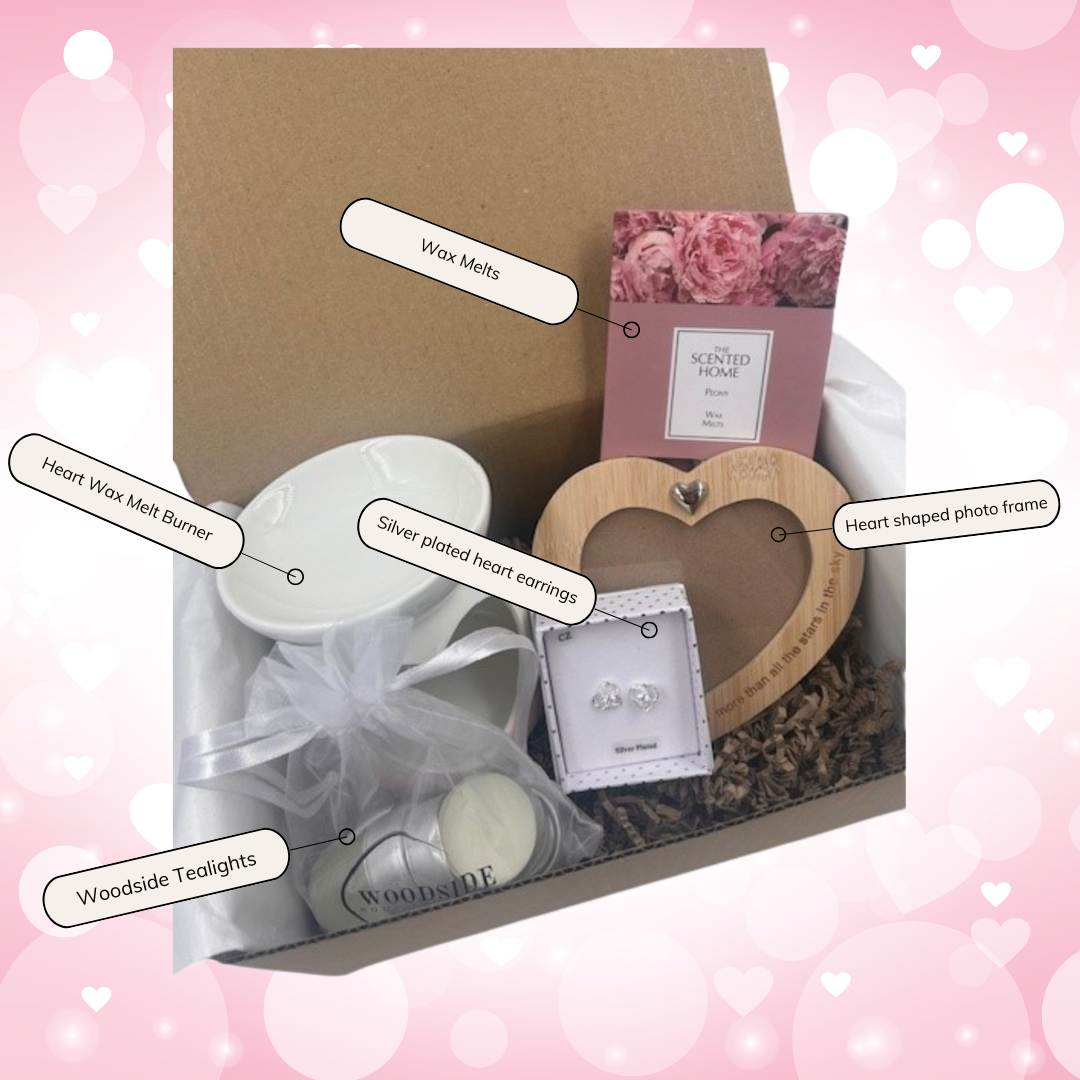 Hearts & Peonies Treat Box Gift Hamper 