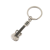 Guitar Keyring - Silver