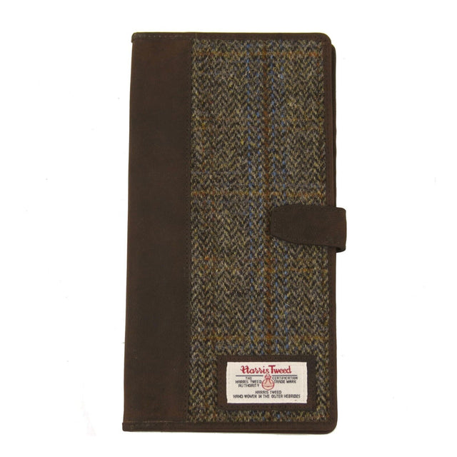 Harris Tweed Travel Document Wallet: Carloway