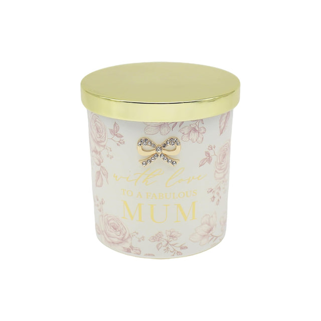 Fabulous Mum Floral Jar Candle