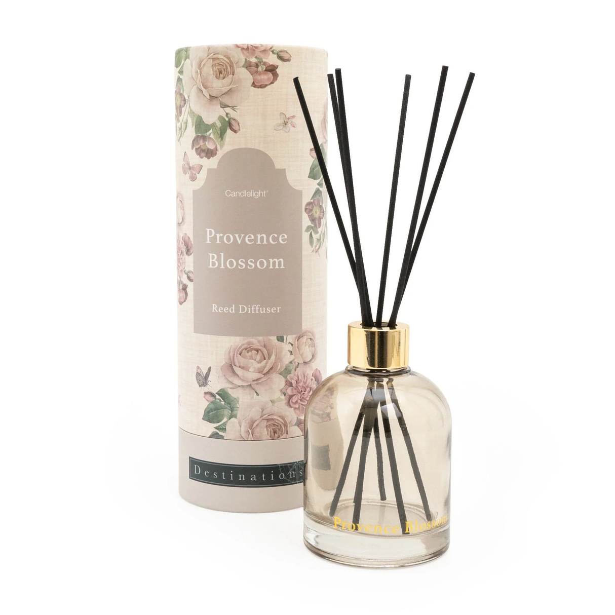 Candlelight 200ml Reed Diffuser - Destinations Collection - Provence Blossom