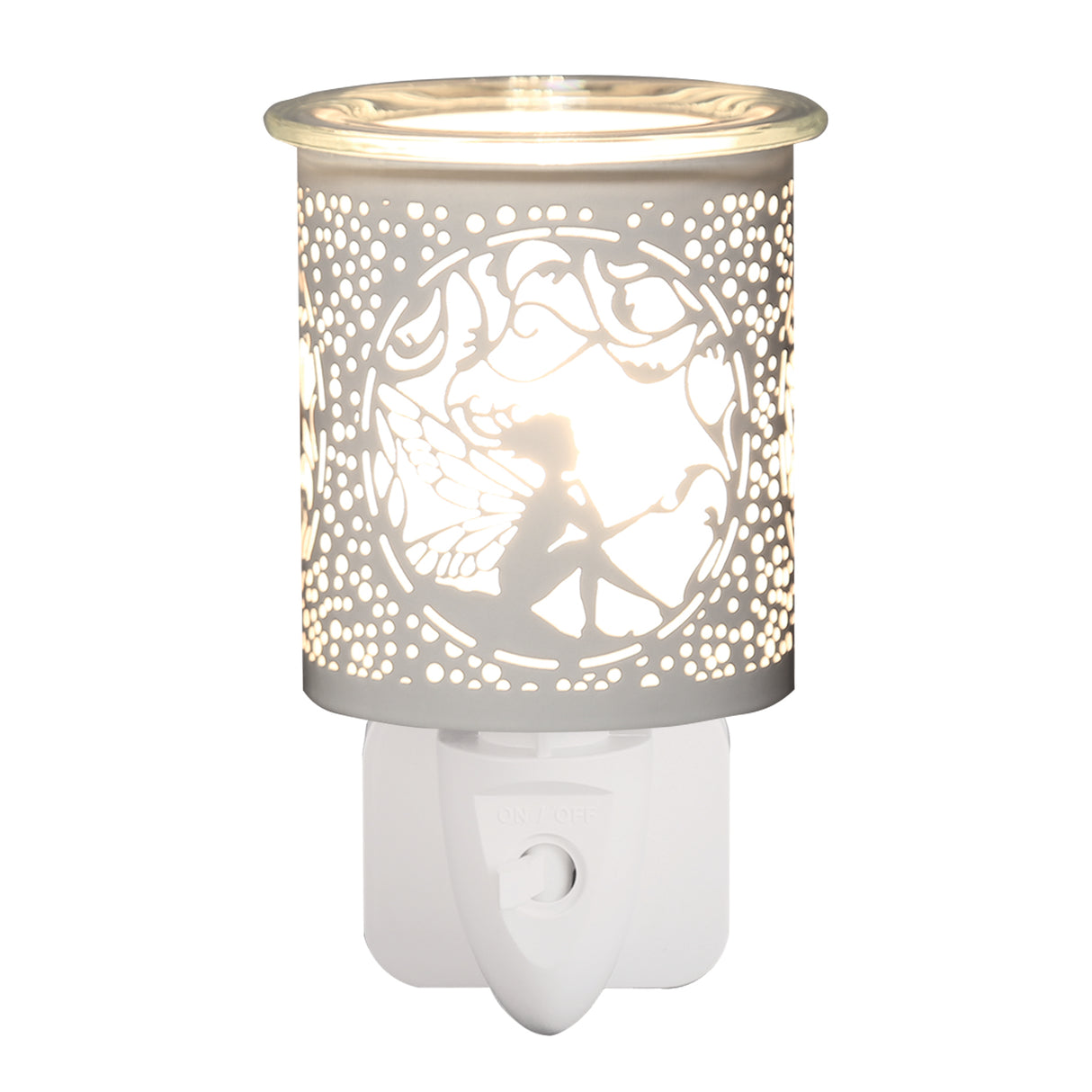 Aroma Electric Wax Melt Burner Plug In Fairy Sitting Design - Various Colours