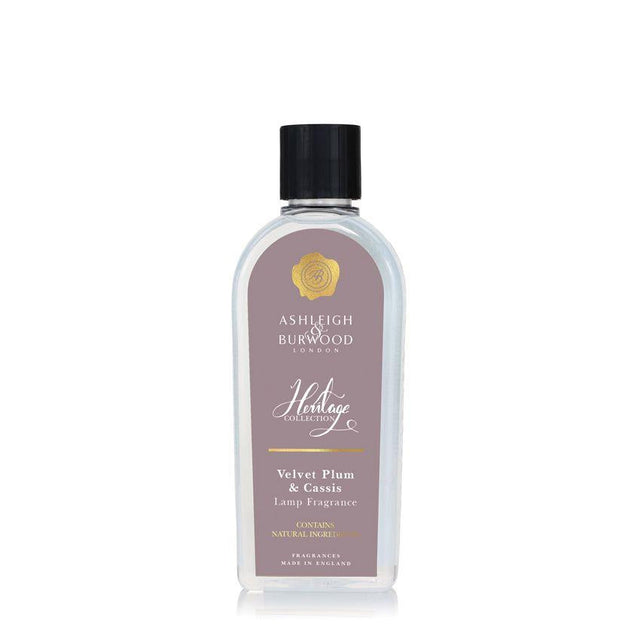 Ashleigh & Burwood Heritage Lamp Fragrance 500ml - Velvet Plum