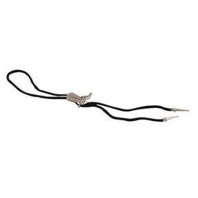 Cowboy Bootlace Necktie With Boot Pendant