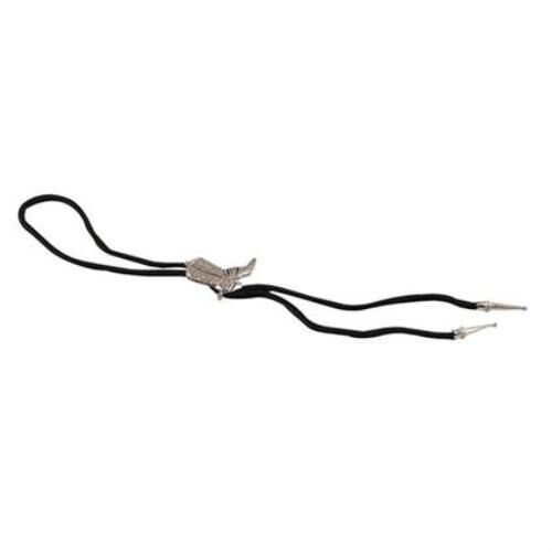 Cowboy Bootlace Necktie With Boot Pendant