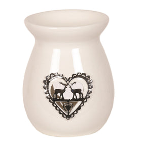 Wax Burner with reindeer design 