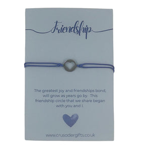 Woodside Home Living Keepsake Letterbox Bracelet - friendship