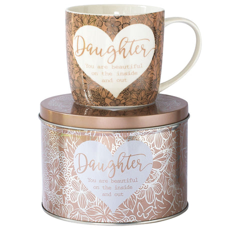 Said with Sentiment Mug in Gift Tin - Daughter