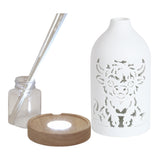 Aroma LED Ceramic Reed Diffuser - Various Designs