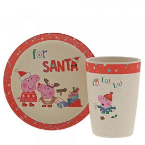 Peppa Pig Organic Bamboo Christmas Eve Set