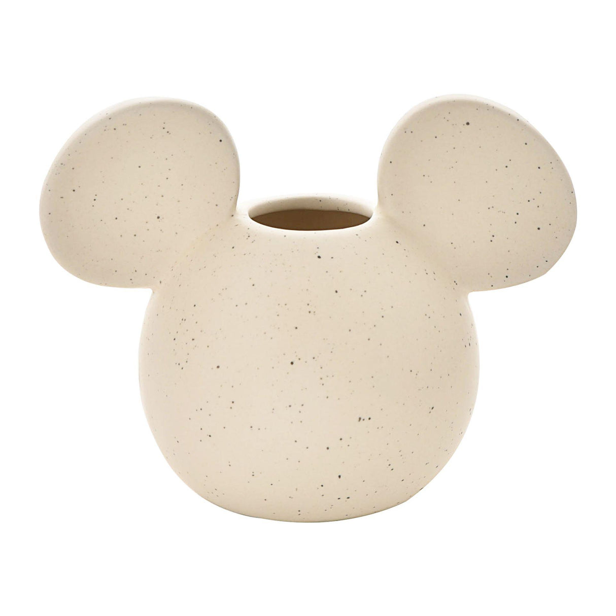 Disney Home Ceramic Speckled Vase - Mickey Mouse Head