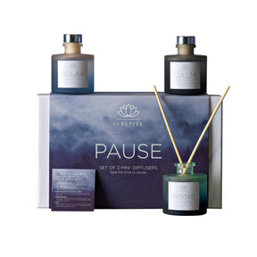 Sophia Serenity Well Being Mini Reed Diffuser Gift Set - Pause