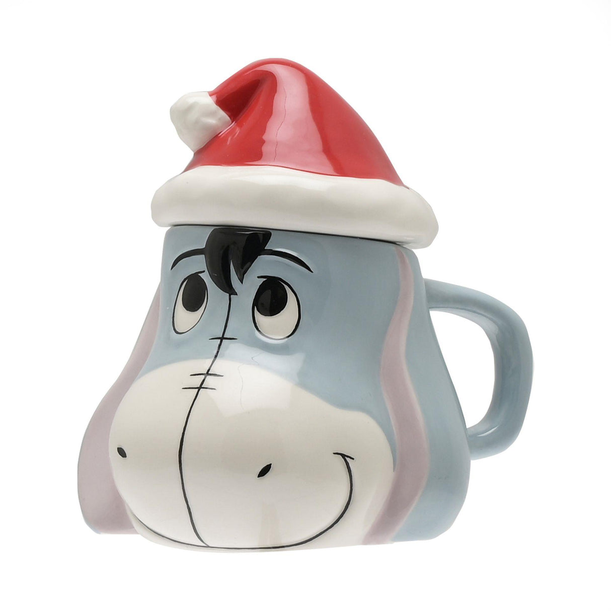 Disney Winnie the Pooh 3D Christmas Mug - Eeyore or Winnie the Pooh