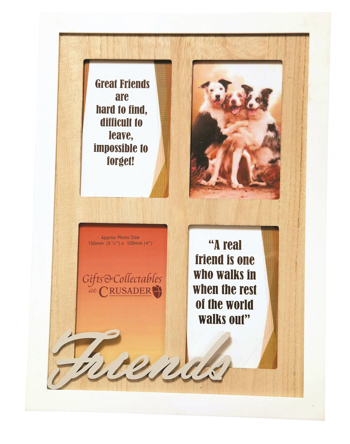 Sentiment Photo Frames - Crusader Gifts Exclusive Collage