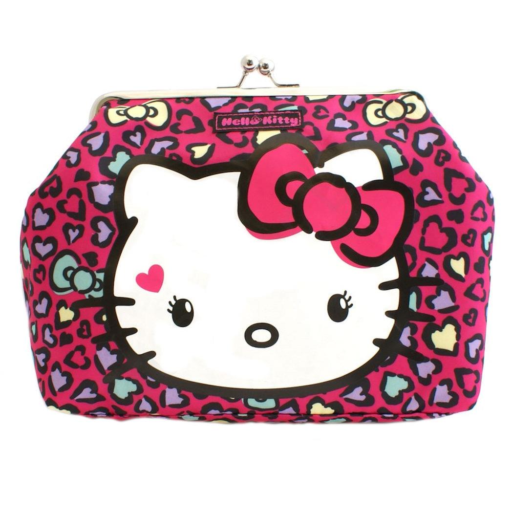 Hello Kitty Sweet Leopard Kisslock Bag