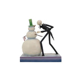 Disney Traditions Nightmare Before Christmas Jack Discovering Snowman Figurine