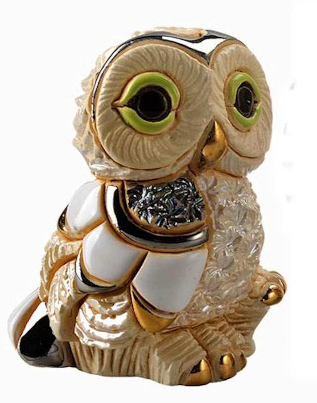 De Rosa Baby Winter Owl I Figurine