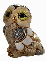 De Rosa Baby Winter Owl II Figurine