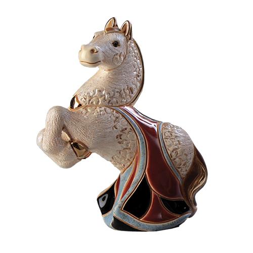 De Rosa White Horse Figurine