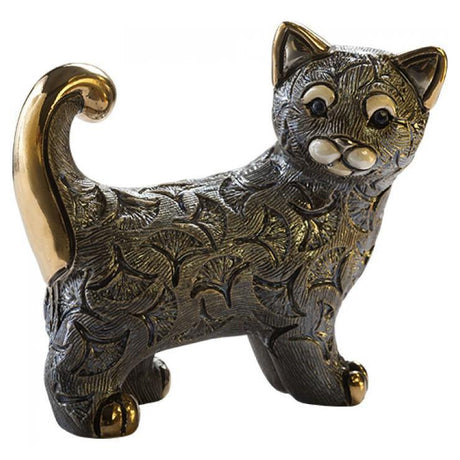 De Rosa Abanico Cat Figurine