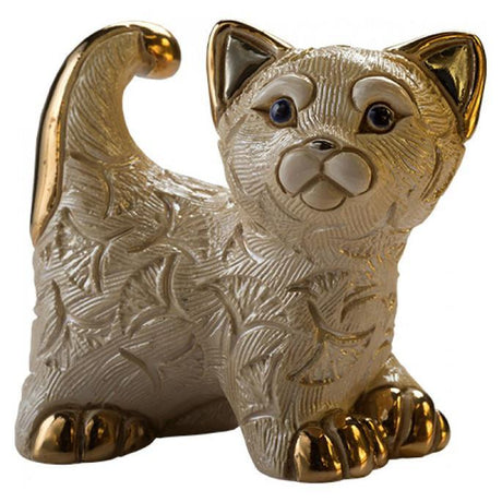 De Rosa Abanico Kitten Figurine