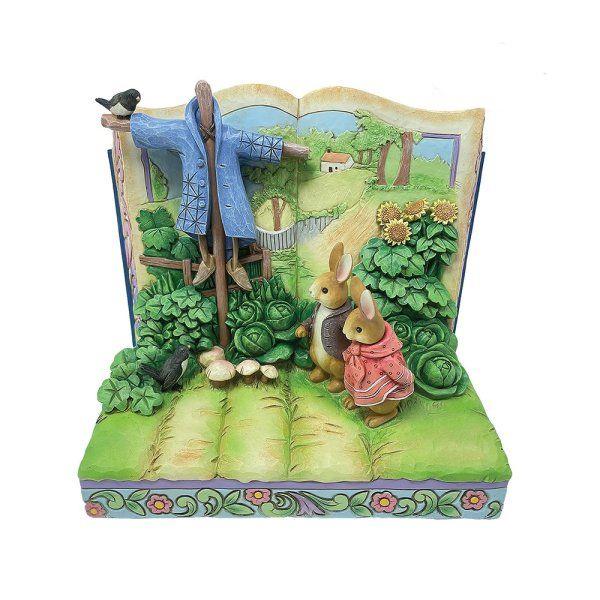 Beatrix Potter by Jim Shore Storybook Figurine - Peter Benjamin Scarecrow