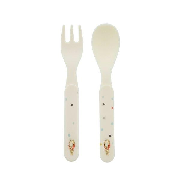 Beatrix Potter Peter Rabbit Snack Box & Cutlery Set - The Flopsy Bunnies