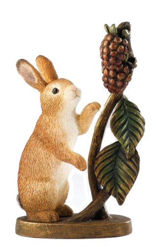 Border Fine Arts Studio Collection Figurine - Rabbit & Blackberries