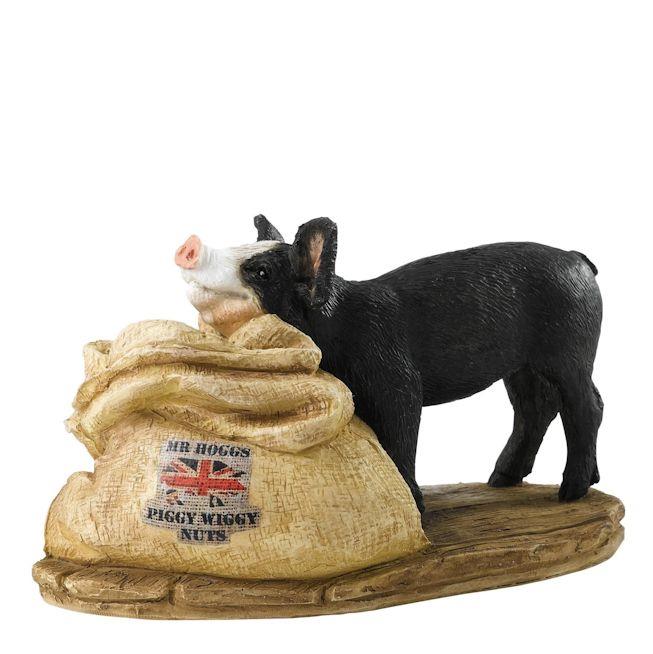 Border Fine Arts Studio Collection Kitchy & Co Mr Hoggs Piggy Wiggy Nuts Figure