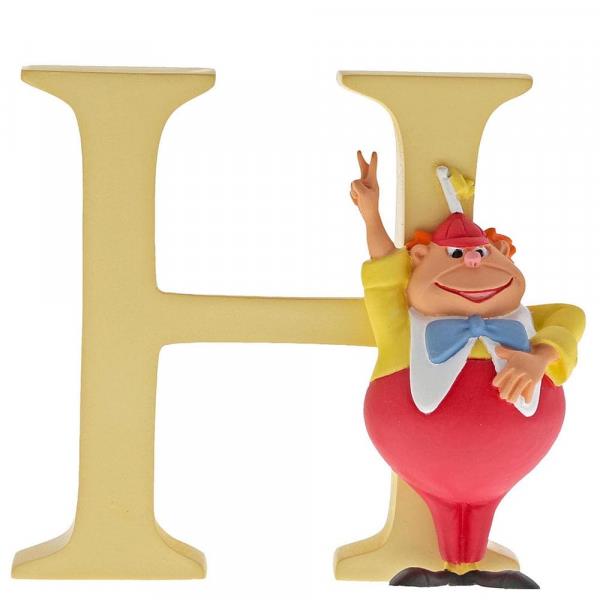 Disney Letter H Figurine: Tweedle Dee (Alice in WL)